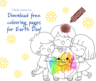 colouring pages earthday